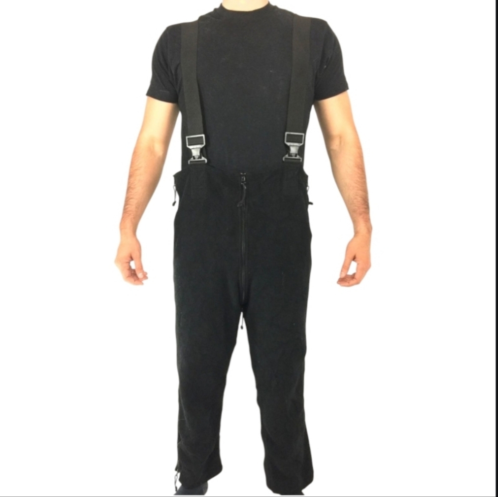 Polartec 200 Bib Base layer Military Issue winter fleece overalls size L